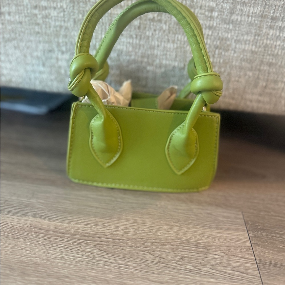 Green mini handbag